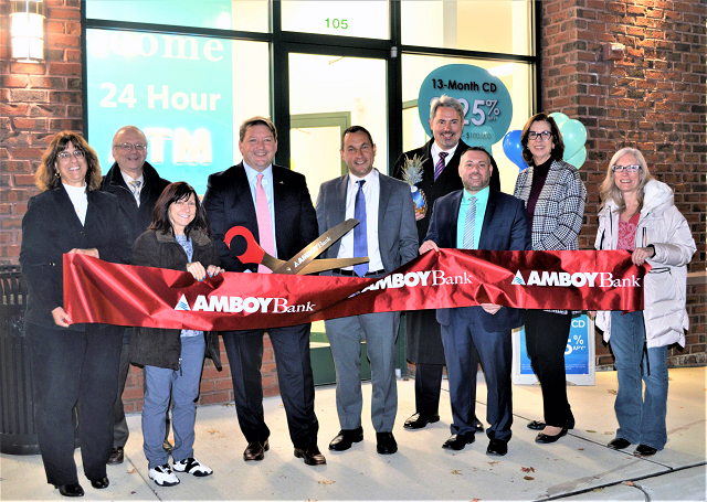 Metuchen branch ribbon cutting